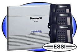 (image for) Panasonic KX-TA824 with 3-Phones - Click Image to Close